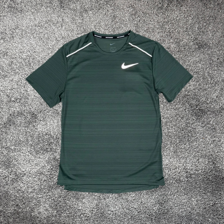 NIKE MILER T-SHIRT VINTAGE GREEN
