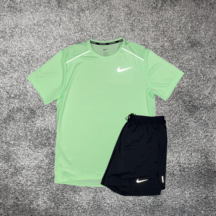 NIKE MILER T-SHIRT VAPOUR GREEN