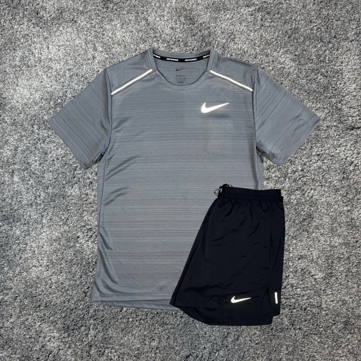 NIKE MILER T-SHIRT GREY