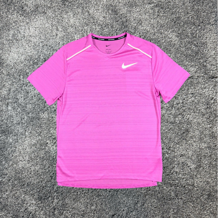 NIKE MILER T-SHIRT PLAYFUL PINK